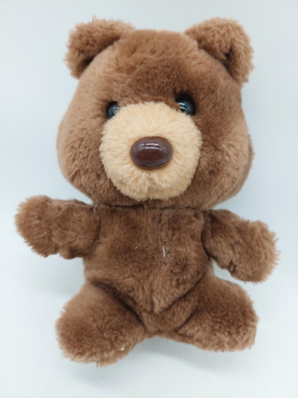 Dakin Bear Teddy Bear Plush Ground Nutshell 6" Brown 1982